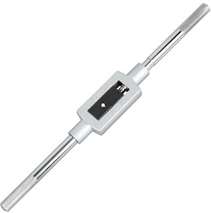 AOQIVIS M6-M20 Adjustable Tap Wrench Handle 1/4 In-3/4 In Hand Taps Holder Tapping Reamer Tools for Metalworking