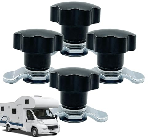 Riel de riel en L – Montaje de tuerca roscada con lengüeta, accesorio de amarre resistente, parte ergonómica del riel de montaje para camión, coche, garaje, avión, almacén, uso para carga con kit de