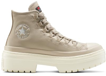 Converse Women's Chuck Taylor All Star Lugged Heel WP, Papyrus/Papyrus/Egret, 7