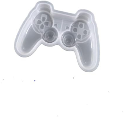 DXZXDJIU Game Controller Cake Fondant Mould - Silicone Mould for Video Gamepad Candy, Chocolate, Cupcake Baking & Resin Crafting