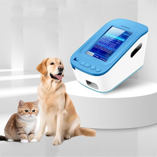 Detector de ovulación para perro, probador de criador canino, duración de prueba de 10-15 minutos/tiempo y 3000 resultados almacenados, máquina de tiroxina de progesterona con 9 enfermedades