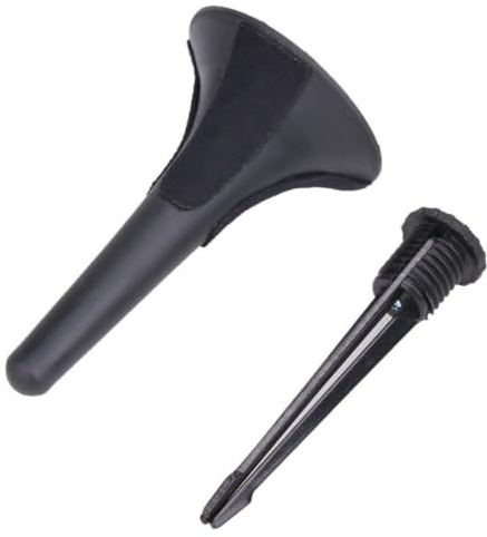 Milisten Trípode Plegable para Instrumento de Viento, Soporte de 3 Patas de Metal y Plástico, Portátil, Protege el Instrumento, Adecuado para Instrumentos de Viento