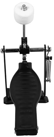 Aluminio Pedal Bombo de Aleación Negro de Kit de Batería | Ligero, Instalación Fácil, Compatible Varios Kits, para Bateristas Profesionales y Principiantes