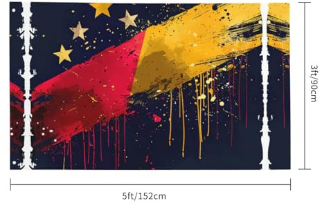 Bandera de Venezuela con impresión decorativa para jardín, porche, patio, pared, fiesta, patio, exterior, interior