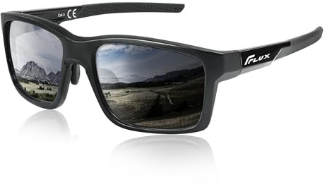 ICECUBE Verano Polarisierte Sport-Sonnenbrille mit Anti-Rutsch-Funktion, verstellbarem Nasenpolster und leichtem Rahmen, für Männer und Frauen beim Fahren, Laufen, Baseball, Golf