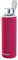 Westmark Botella para beber, De vidrio con impresión, Incl. cubierta protectora, 550 ml, Vidrio/silicona/caucho, Sin BPA, Viva, Rojo/plata/transparente, 5272226R