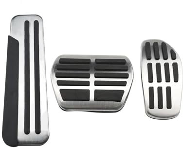Bremse Fußpedal Auto Pedale Gas Bremse Rest Pedal Abdeckung Für Nissan Für X-Trail T32 Für Qashqai J11 Für Rogue Für Kick Für DayZ Für Micra Bremse Fußstütze Pads (Farbe : 3 PCS at)