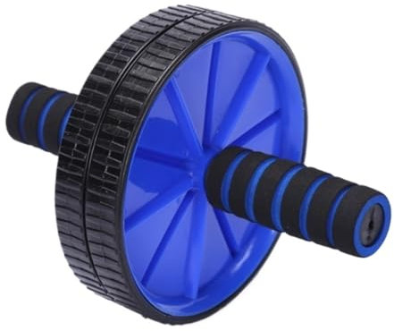 Bauchroller Bauchtrainer Ab Roller Wheel Bauchrad Für Das Core-Workout Core-Trainingsgeräte Übungsräder Für Zu Hause Bauchmuskeltrainer(Blue)