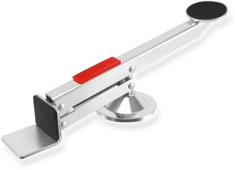 Elevador de puerta para muebles pesados, elevador de muebles para puertas de habitaciones, elevador de carga con rotación de 360 grados, versátil, plateado, elevador de armario, herramienta de