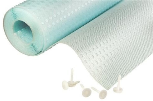 Damp Proof MESH Membrane KIT 2.5mm Stud 5M2 & Bag of 100 Plaster Plug FIXINGS
