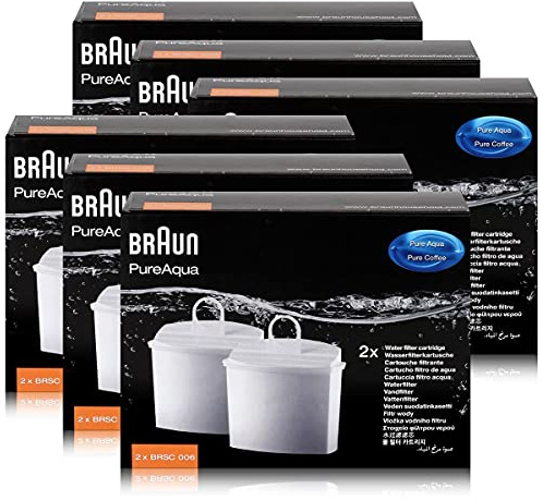 Braun PureAqua BRSC006 vattenfilterpatron – vattenfilter (6-pack)