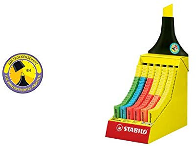 STABILO Textmarker BOSS ORIGINAL, 120er Karton-Display, Sie erhalten 1 Packung, Packungsinhalt: 120 er Set