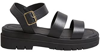 Yours Limited Collection Triple Strap Gladiator Sandals in Wide E Fit & Extra Wide Eee Fit - Women's