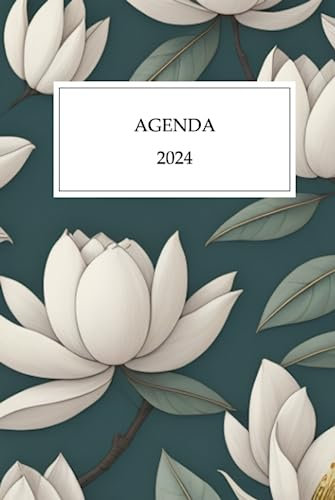 Agenda 2024 personalizable: Planificador, Semana vista, Bullet Journal