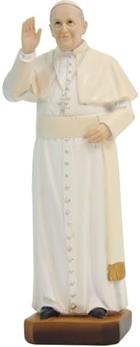 FADEDA Papst Franziskus I. / Höhe:20 cm/handbemalt/detailgetreue Krippen Figuren - Weihnachten Tisch Dekoration Krippe Zubehör