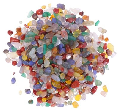 HOOTNEE 500 G Natürlicher Kristallbruchstein Für Blumentopfgestaltung Aquarien Und Außenbereich Entmagnetisierender Kristallstein