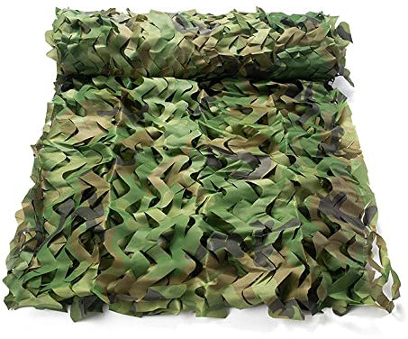 FYRTA Camo Netting, Camouflage Netting, Camo Tarp, Military Party Decorations, Duck Blind, Army Sunshade Mesh, Bulk Roll, Lightweight Durable, Great for Hunting, Camping, 4.9ftx9.84ft(1.5mx3m)