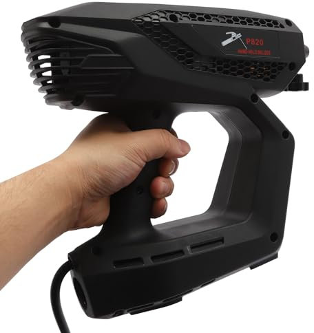 2200W Handschweißgerät Tragbar inkl. Schutzmaske + Werkzeugset – Kompaktes MMA Schweißgerät Haushaltsgeeignet (Schwarz, 50-220V, 2.5mm Elektroden) ﻿