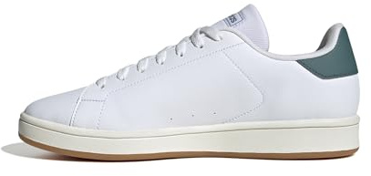 adidas Men's Urban Court Shoes, FTWR White/Trace Grey/preloved Teal, 8 UK