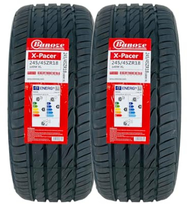BANOZE X-Pacer 245/45ZR18 100W XL High-Performance Tyre – Extra Load, W Speed Rating (270 km/h), Superior Wet & Dry Grip – 2454518 (2)