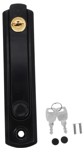 SHINEOFI Security Window Latch Combination Lock Outdoor Steel with Key Enhanced Security for Home Boat Applications