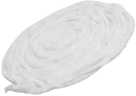 HAMPPLIES Professionelle Baumwoll Wattebällchen und Wattestreifen Weiche Friseurbaumwolle Hautfreundlich Vielseitig für Make Up Entfernung und Nagelpflege 200g Packung