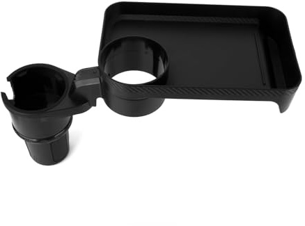 Madlife Garage Cup Holder Expander Adapter for Cars,Car Cup Holder Tray with 360°Rotation Detachable Tray Table Adjustable Base