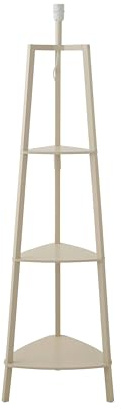 ValueLights | Hiru Painted Cream 3 Tier Wooden Tripod Shelf Corner Floor Lamp Base | Floor Lamps, Home Décor & Improvement Essential