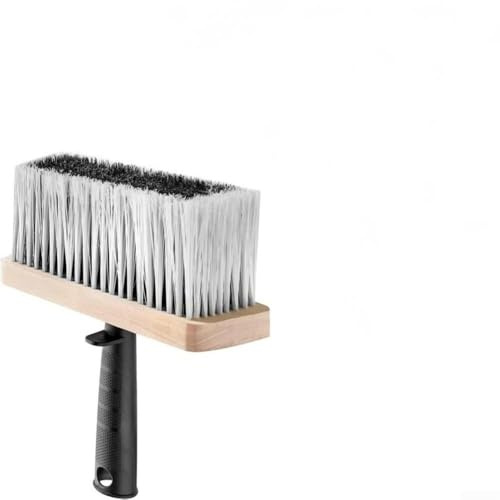Filteilect Naturholz-Tapetenpinsel für glatte Kleister und Wandstaub, leicht zu reinigendes Dekorationswerkzeug für Renovierungsprojekte, Weiß