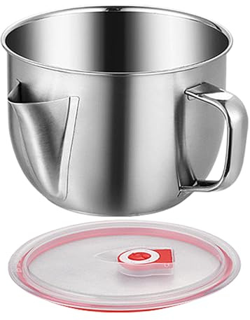 separatore grasso - filtro olio | Contenitore di separazione olio, strumento di rimozione del grasso per zuppe, tagliatelle, cottura ciotole di riso