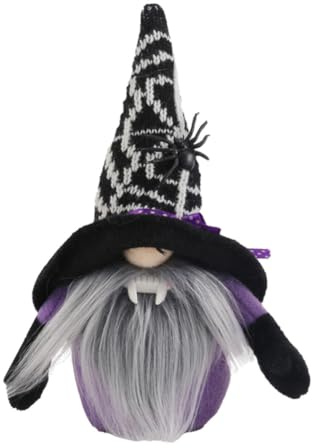 IMIKEYA Hübsche Gesichtslose Wichtel Puppe aus Baumwolle und Kunststoff mit Visuellen Effekten als Halloween Deko und Party Geschenk für Schaufenster