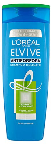 L'Oréal Paris Elvive Antipelliculaire Shampooing délicat pour cheveux gras, 300 ml