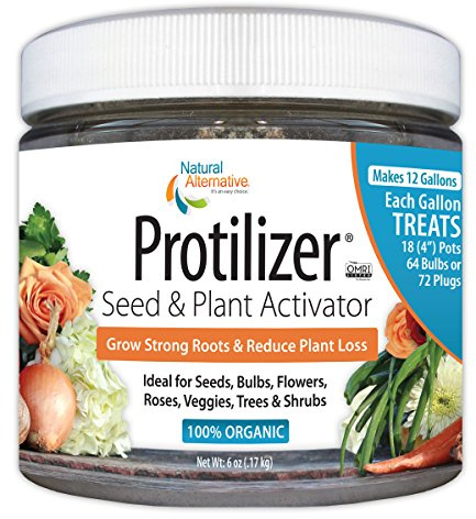 Natural Alternative Protilizer Seed & Plant Activator 6 oz. Container with Measuring Scoop (60010)