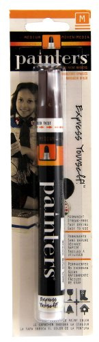ELMERS Painters Opaque Acrylic Medium Tip Paint Marker, Brown (7343)