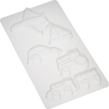 Kitchen Craft Sweetly Does It Transport and Sport Chocolate Mould, Set of 2
