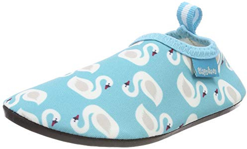 Playshoes Mädchen Badeslipper Aqua-Schuhe Schwäne