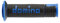 DOMINO A45041C4840B7-0 Griffe Schwarz/Blau Racing Lenkergriff Thermoplastischer Gummi Rennräder, Motorrad, ATV