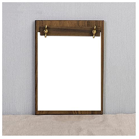 Porte-Bloc Multifonction WoodGrain Clipboard Fichier Dossier Collection de données Liste de réservoirs de stockage pour documents, travaux, menus, dessins (3 Taille) Porte Document ( Size : Medium )