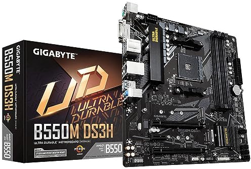 Gigabyte B550M DS3H DDR4, M.2, HDMI, Soc AM4 - Motherboard