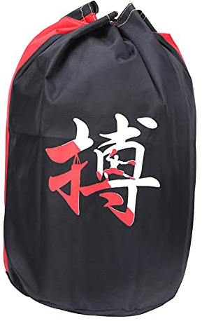 GOTOTOP Taekwondo Backpack Martial Arts Equipment Bag,Portable Unisex Adults Kids Gym Sports Rope Bag Protectors Storage Backpack for Karate Boxing Sanda(Beat)