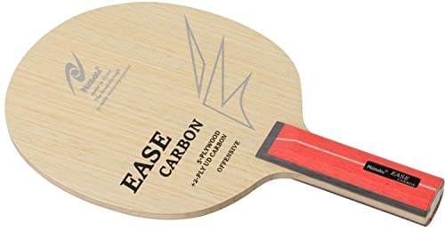Nitaku NC0483 Tischtennisschläger Shake Hand Ease Carbon Straight (ST)