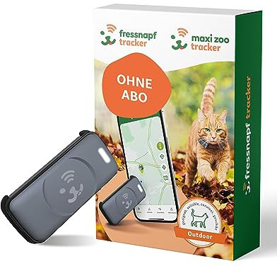 Fressnapf GPS Tracker für Katzen - 2. Generation - Ohne ABO - Ortung ohne Entfernungsbegrenzung - Aktivitätserkennung & Gesundheitsfunktion - Katzenfreundliches Design
