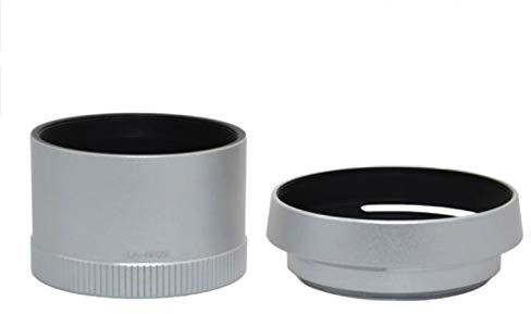 LA-49X2S Adaptertubus inkl. Ø 49mm Gegenlichtblende kompatibel für Leica X1 X2 Adaptertubus