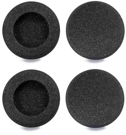 Ear Cushions for Jabra Headset Replacement Headphone Pads Earpads (4 Pack) | Ear Pads Covers for Jabra PRO 920 930 9450 9460 Biz 2300 2400 Plantronics Blackwire 3210 3220 3320 C3225 HW261N HW510 HW520