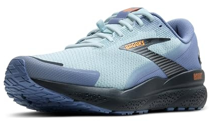 Brooks Men’s Ghost 16 Weatherized Neutral Running Shoe - Country Blue/Winter Sky/Ebony - 11 Medium