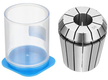 QUARKZMAN ER40 5/8 Mandrino a Pinze a Molla di Alta Precisione 0,008mm per Macchine CNC Incisione Tornio Fresatrice