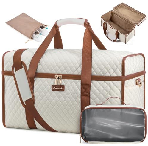 LOVEVOOK Travel Bags for Women, Weekend Overnight Maternity Duffel Gym