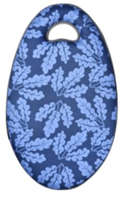 Burgon & Ball Kneelo Garden Kneeler Kneeling Pad For Gardening Water Resistant Oak Leaf Navy