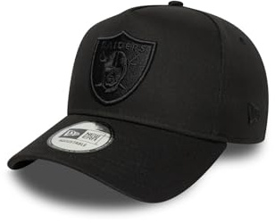 New Era NFL Essential Eframe Adjustable Cap LAS Vegas Raiders svart, storlek: One Size