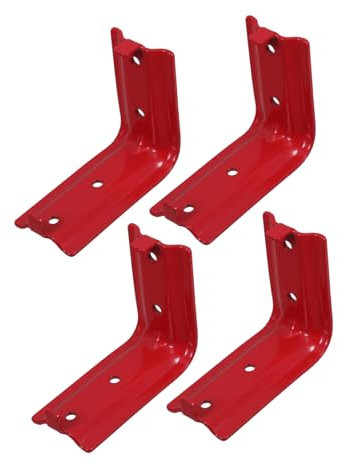 Gadpiparty 4satz Feuerlöscherhalter Wandhaken Halterung Für Trockene Chemische Wasserlöschern Doppelkopfdesign Sichern Metallrahmen Haken